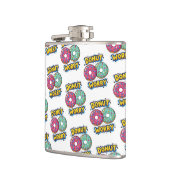 Donut Worry Flasche Flachmann (Links)