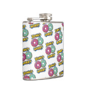 Donut Worry Flasche Flachmann (Rechts)