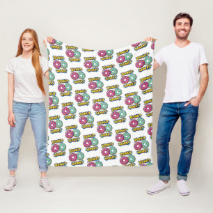 Donut Worry Fleece Decke