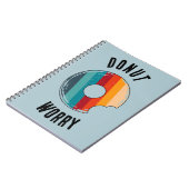Donut Worry Green Notizblock (Linke Seite)