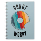 Donut Worry Green Notizblock (Vorderseite)