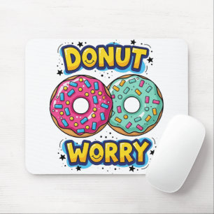 Donut Worry Mauspad