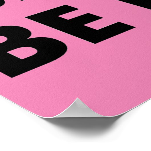 Donut Worry Poster (Ecke)