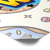 Donut Worry Poster (Ecke)