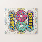 Donut Worry Puzzle (Horizontal)