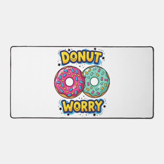 Donut Worry Schreibtischunterlage (Vorderseite)