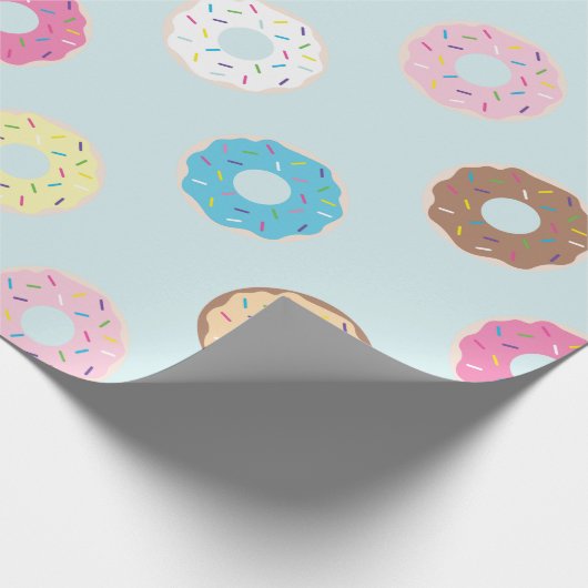 Donut Wrapping Paper Geschenkpapier (Ecke)