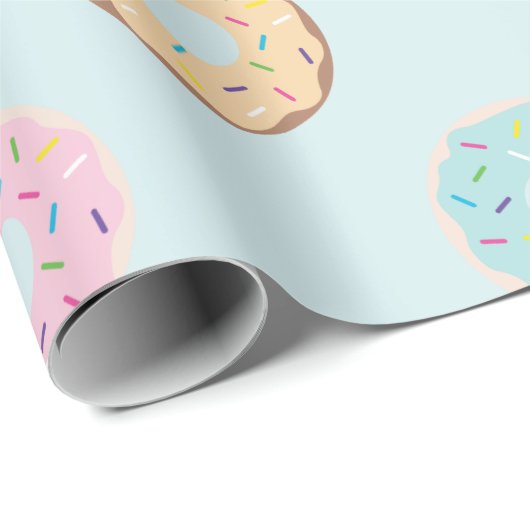 Donut Wrapping Paper Geschenkpapier (Rolleneckpunkt)