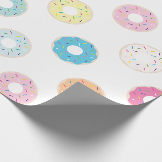 Donut Wrapping Paper Geschenkpapier (Ecke)