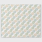 Donut Wrapping Paper Kindergeburtstag Party Gesche Geschenkpapier (Flach)