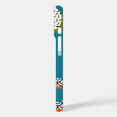 Donuts Abstrakter Monoline Muster Pop Art Case-Mate iPhone Hülle (Rückseite / Links)