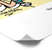 Donuts auf der kardialen Ebene Poster (Ecke)