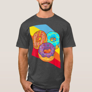 Donuts Backen Bäckerei Bäcker Kuchen Essen Köstlic T-Shirt
