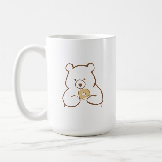 Donuts, Bären und ich Kaffeetasse (Links)