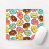 Donuts bunt Donut Futter Sprinklen Schokolade Foo Mousepad (Mit Mouse)