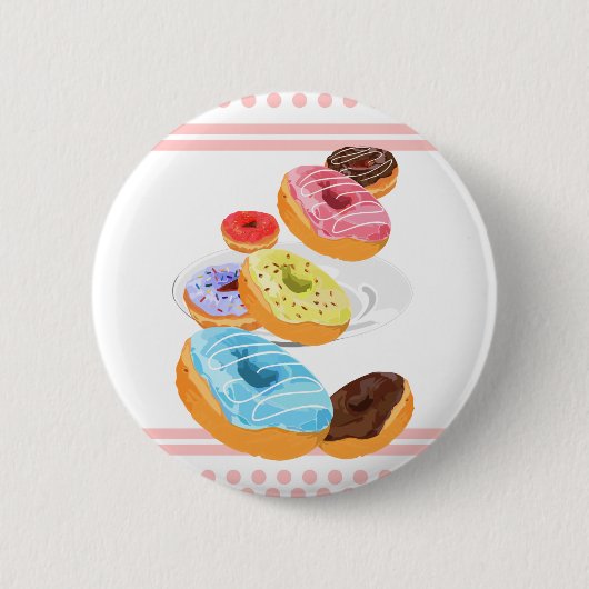 Donuts Button (Vorderseite)