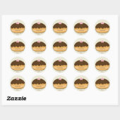 Donuts Cafe Sticker (Blatt)