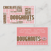 Donuts (chitChat) Treuekarte (Vorne/Hinten)