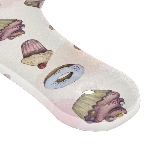 Donuts Cupcakes Niedlich Trendland Woodland Wasser Schneidebrett (Ecke)