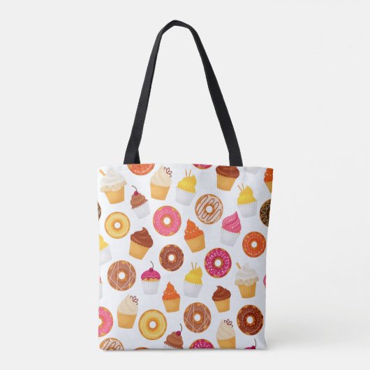 Donuts & Cupcakes   Tasche (Rückseite)