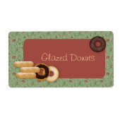 Donuts Custom Product Labels (Vorne)