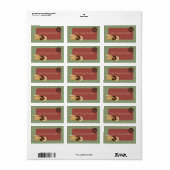 Donuts Custom Product Labels Adressaufkleber (Vorne)