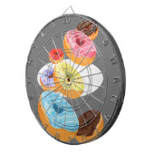 Donuts Dartscheibe (Vorderseite rechts)