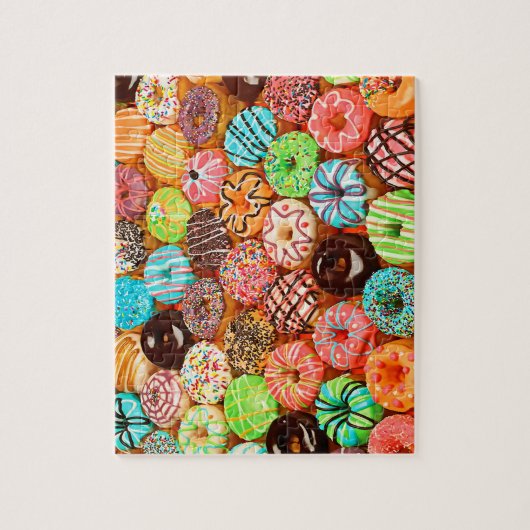 Donuts Delight Jigsaw Puzzle (Vertikal)