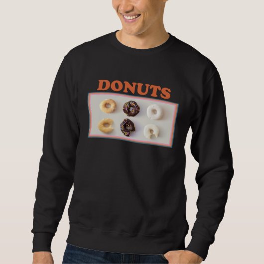 Donuts donut and record collector doughnut sweatshirt (Vorderseite)