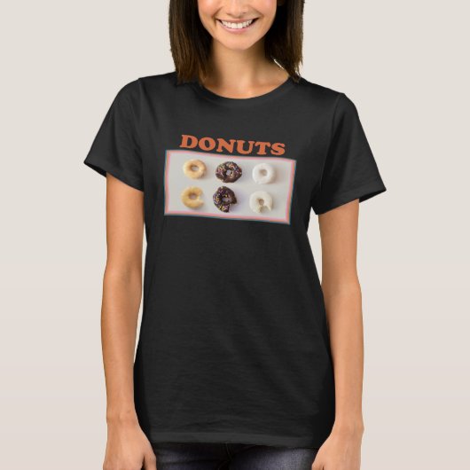 Donuts  donut  and record collector doughnut T-Shirt (Vorderseite)