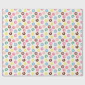 Donuts-Einwickelpapier Geschenkpapier (Flach)