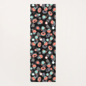 Donuts, Eiscreme, Kuchen, Dessert, Ihr Name Yogamatte (Rückseite)