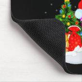 Donuts Food Lover Xmas Decorations Santa Donuts Ch Mousepad (Ecke)