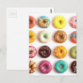 DONUTS FOR EVERYONE POSTKARTE (Vorne/Hinten)