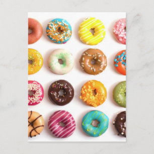 DONUTS FOR EVERYONE POSTKARTE