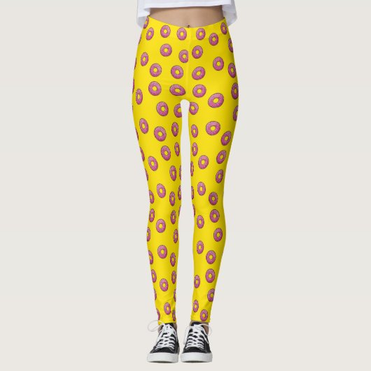 Donuts Frauen Leggings (Vorderseite)