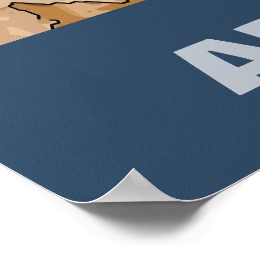 Donuts fügen Text hinzu Poster (Ecke)