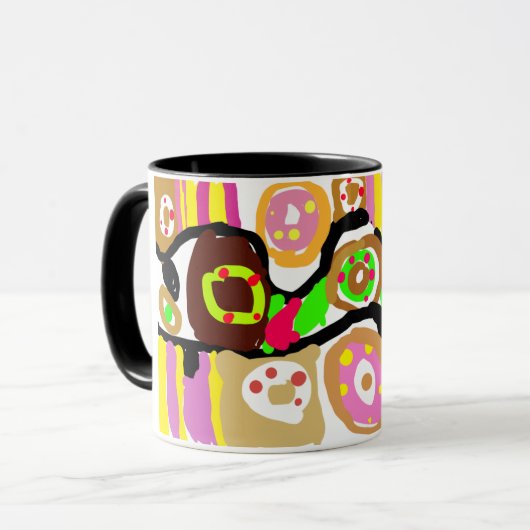 Donuts fun tasse (Vorderseite Links)