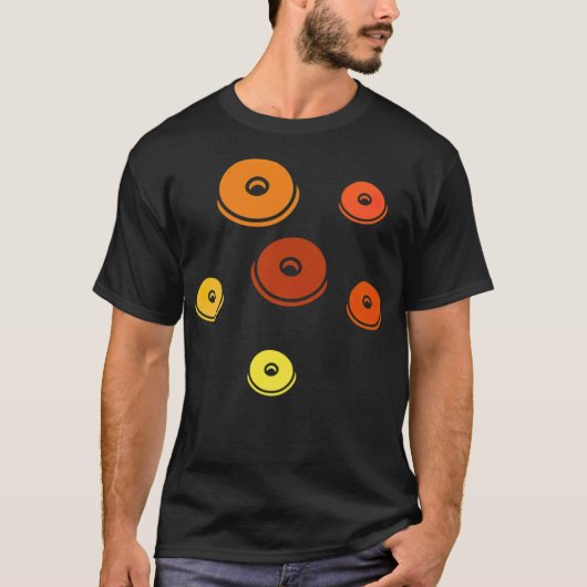 Donuts für Backwaren T-Shirt (Vorderseite)