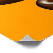 Donuts für Papa Poster (Ecke)