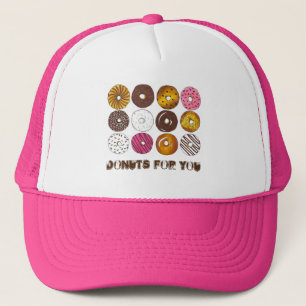 Donuts für Sie Valentinstag Doughnut Donut Truckerkappe