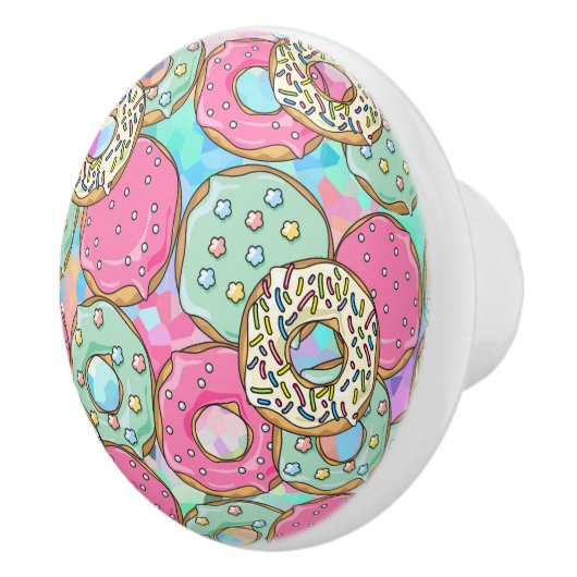 Donuts Galore Keramikknauf (Rechts)