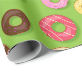 Donuts Geschenkpapier (Rolleneckpunkt)