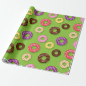 Donuts Geschenkpapier (Ungerollt)