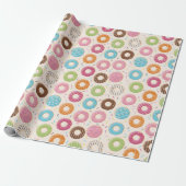 Donuts Geschenkpapier (Ungerollt)