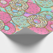 Donuts Geschenkpapier (Ecke)