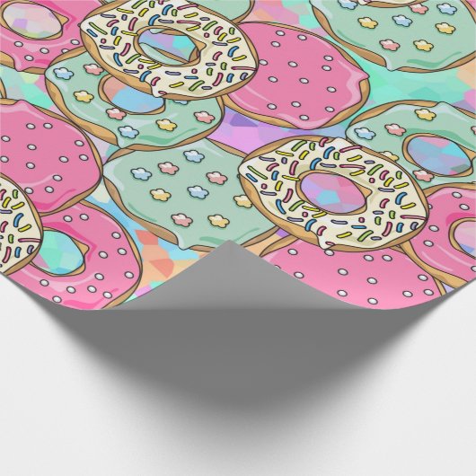 Donuts Geschenkpapier (Ecke)