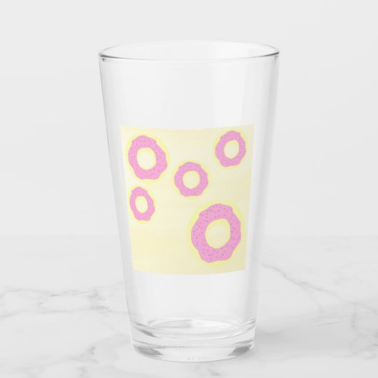 Donuts Glas (Vorderseite)