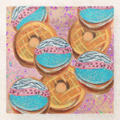 Donuts Glasuntersetzer (Vorderseite)