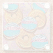 Donuts Glasuntersetzer (Rückseite)